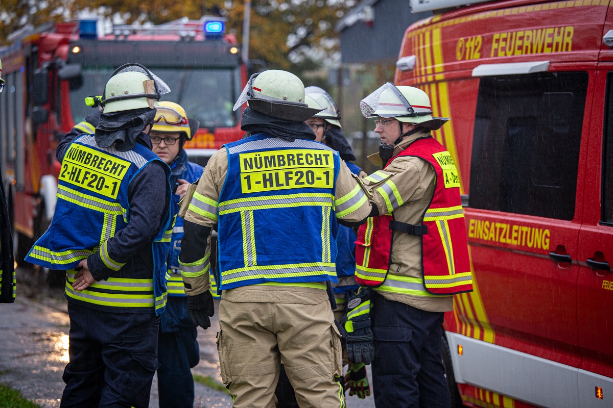 Feuerwehr Nümbrecht nimmt an Übung Romerijke Berge 2023 teil