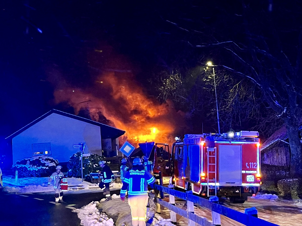 Wohnhausbrand Oberbreidenbach